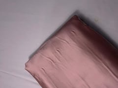 Peach Armani Satin Lycra Fabric
