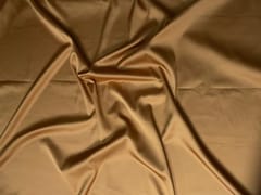 Mustard Armani Satin Lycra Fabric