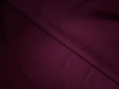 Wine Plain Barbie Crepe Fabric