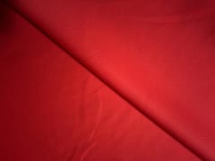Orange Plain Barbie Crepe Fabric