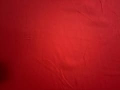 Orange Plain Barbie Crepe Fabric