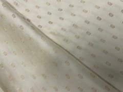 Dyeable Tissue Satin Butti Jacquard Fabric