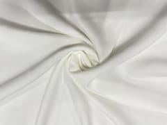 White Plain Japanese Crepe Fabric