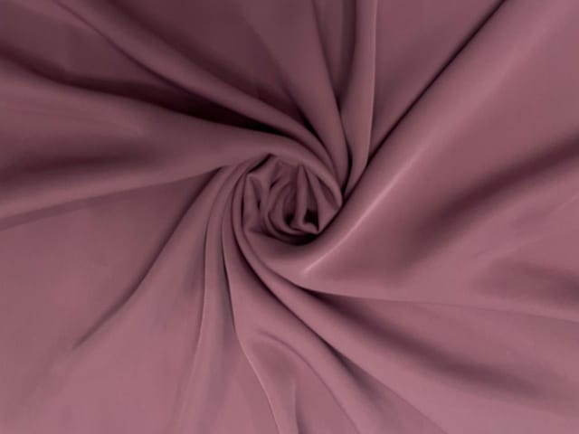 Dusty Pink N146 Plain Japanese Crepe Fabric