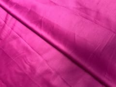 Pink Plain Dyed Glace Cotton Fabric