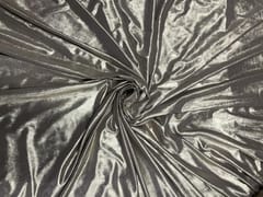 Beige Plain Venazia Lycra Foil Fabric