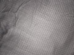 Grey Checks Naysha Silk Fabric