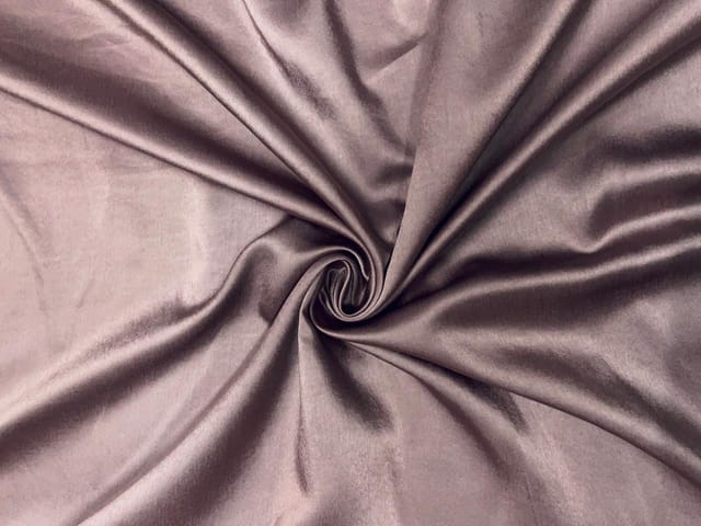 Greys Onion Plain Milano Satin Fabric