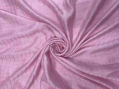 Baby Pink Checks Naysha Silk Fabric