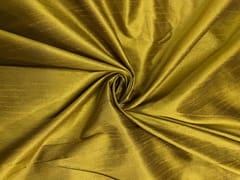Mustrad Brown Plain Two Tone Dupion Fabric Fabric