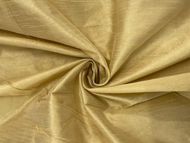 Cream Plain Dupion Fabric N57 Fabric