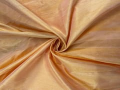 Light Gold Plain Dupion Fabric N143 Fabric