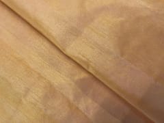 Light Gold Plain Dupion Fabric N143 Fabric