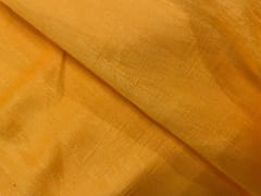 Yellow Plain Dupion Fabric N61 Fabric