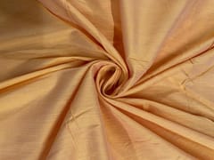 Yellow Plain Dupion Fabric N143 Fabric