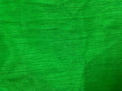 Green Plain Naysha Silk Fabric N11D Fabric