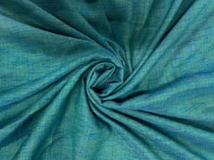 Green Blue Plain Cotton Fabric Fabric