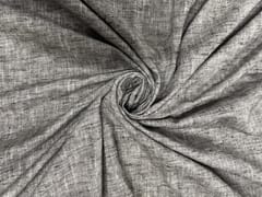 Grey Plain Cotton Fabric Fabric