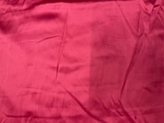 Pink Plain Poly Satin Fabric N129 Fabric