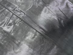 Silver Plain Lame Fabric Fabric