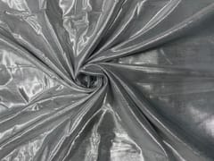 Silver Plain Lame Fabric Fabric