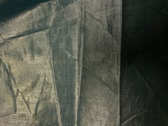 Beige & Grey Plain Two Lame Fabric Fabric