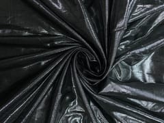 Grey Plain Lame Fabric Fabric