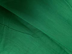 Green Plain Dyed Poly Chanderi Fabric N11D Fabric