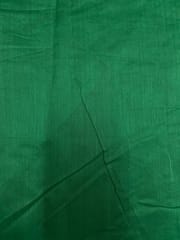 Green Plain Dyed Poly Chanderi Fabric N11D Fabric