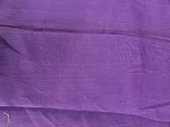 Lavender Plain Dyed Poly Chanderi Fabric N31 Fabric