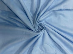 Sky Blue Plain Cotton Voil Fabric N184L Fabric
