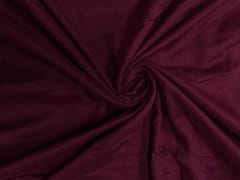 Dark Maroon Plain Cotton Voil Fabric N2 Fabric