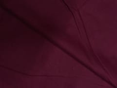 Dark Maroon Plain Cotton Voil Fabric N2 Fabric
