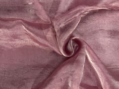 Lilac Plain Pure Silk Tissue Fabric