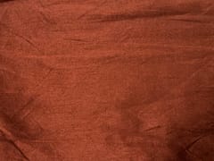 Dark Red Plain Dupion Fabric N195 Fabric