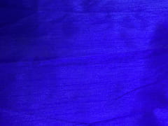 Royal Blue Plain Dupion Fabric N352 Fabric