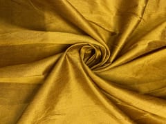 Gold Plain Dupion Fabric N176 Fabric