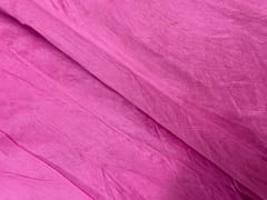 Baby Pink Plain Dupion Fabric N20 Fabric