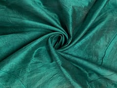 Rama Green Plain Dupion Fabric N727 Fabric