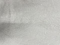 White Dyeable Geometric Dola Silk Embroidery Fabric