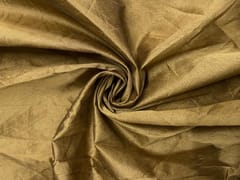 Brown Plain Two Tone Dupion Fabric Fabric