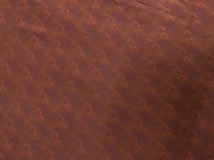 Brown Abstract Cotton Linen Print 60 Fabric