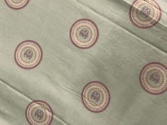 Pista Green Circles Cotton Linen Print 60 Fabric