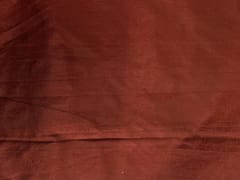 Maroon Plain Dyed Poly Chanderi Fabric N195 Fabric