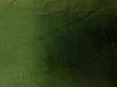 Olive Green Plain Dyed Poly Chanderi Fabric N16 Fabric