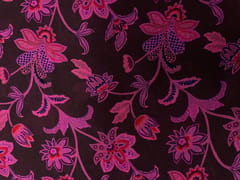 Pink Floral Pure Georgette Print Fabric