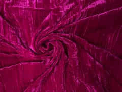Magenta Crush Velvet Fabric