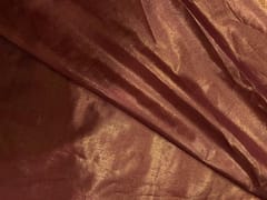 Red Plain Copper Lame Fabric Fabric