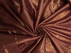 Red Plain Copper Lame Fabric Fabric