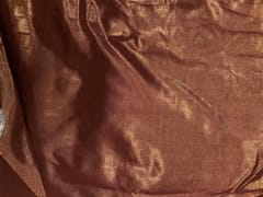 Red Plain Copper Lame Fabric Fabric